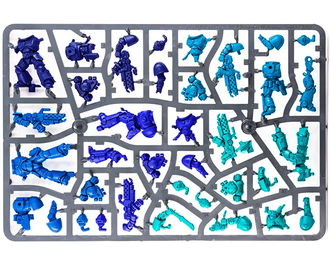 Warhammer 40,000 Leviathan Review - Sprue E Coloured