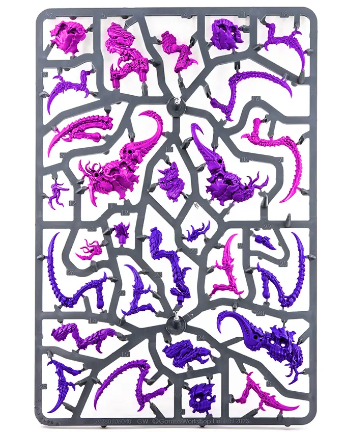 Warhammer 40,000 Leviathan Review - Sprue H Coloured