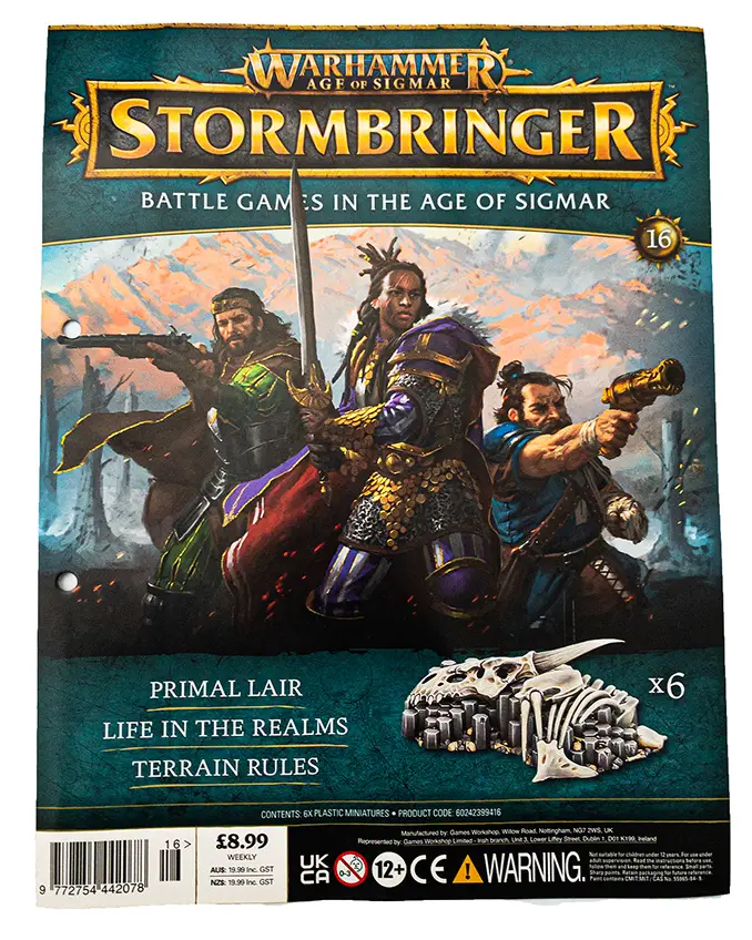 Warhammer Age of Sigmar Stormbringer Delivery 5 Issues 15-18 Premium 1 Issue 16
