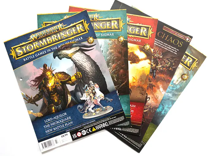 Age of Sigmar Stormbringer Delivery 6 Issues 23-26 Magazines