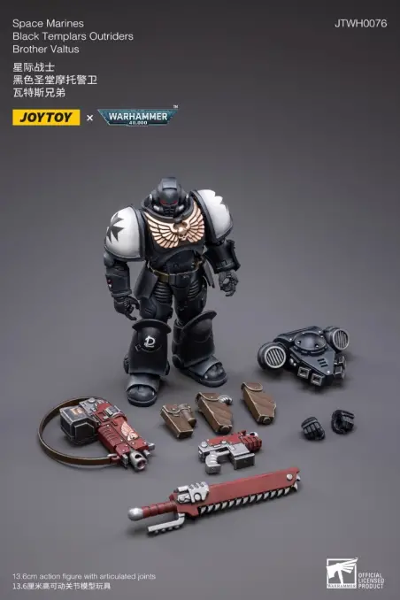 JoyToy Warhammer 40k Space Marine Battle Damaged Custom Preowned