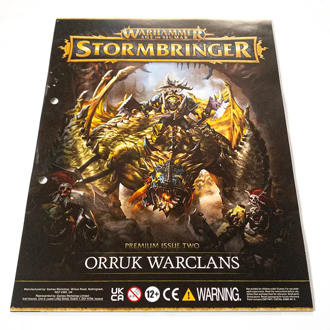 Age of Sigmar Stormbringer Deliver 9 Issues 31-34 Premium 1 Magazine