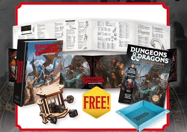 D&D Adventurer FAQs Article Free Gifts