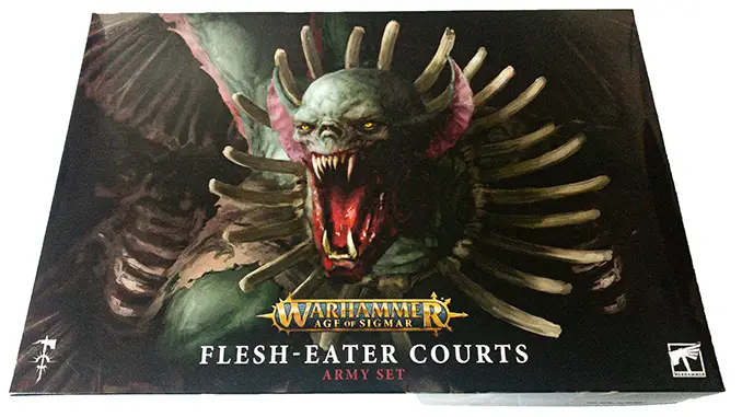 Warhammer Age of Sigmar Flesh-eater Courts Army Set Box (2)