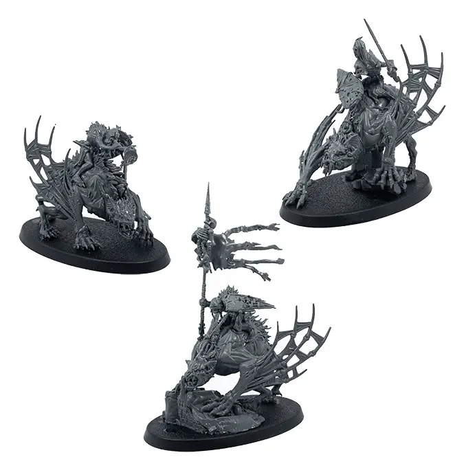 Warhammer Age of Sigmar Flesh-eater Courts Army Set Morbheg Knights