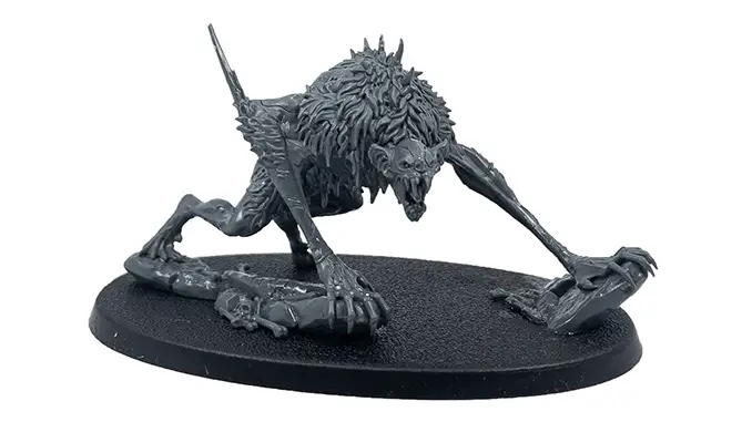 Warhammer Age of Sigmar Flesh-eater Courts Army Set Varghulf Courtier