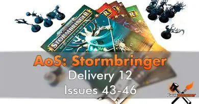 Age of Sigmar Stormbringer Delivery 12 Issues 43-46 Header