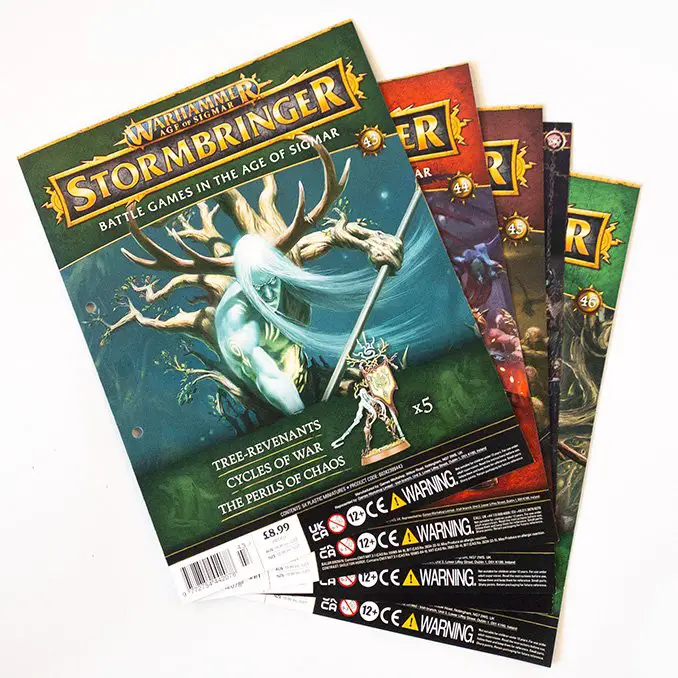 Age of Sigmar Stormbringer Delivery 12 Issues 43-46 Magazines