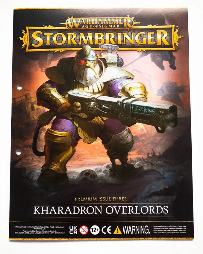 Warhammer Age of Sigmar Stormbringer Delivery 14 Issues 51-54 Premium Kit 3 Magazine
