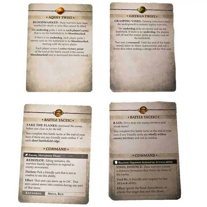 Warhammer Age of Sigmar Skaventide Cards 3