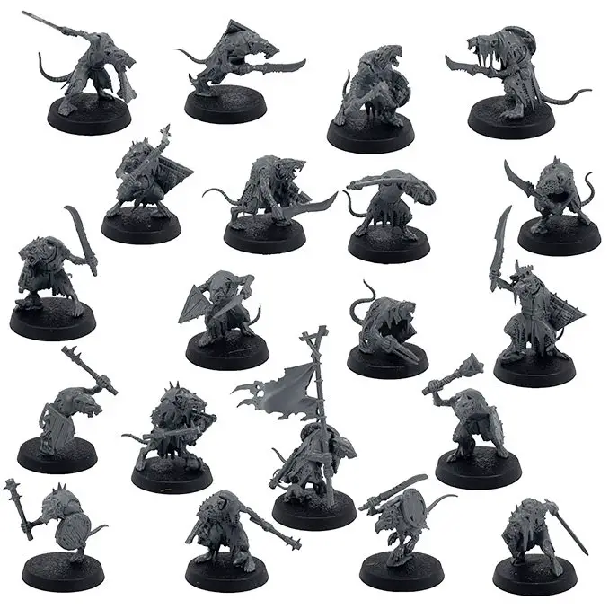 Warhammer Age of Sigmar Skaventide Clanrats 2 Recoloured