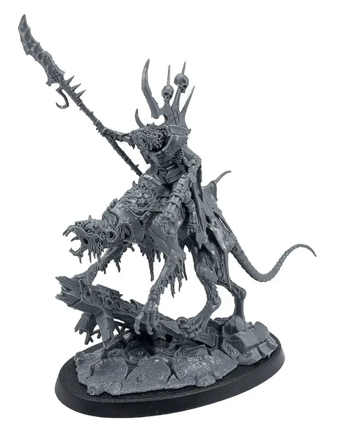 Warhammer Age of Sigmar Skaventide Clawlord on Gnaw-beast