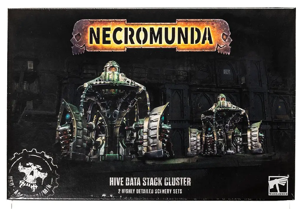 Necromunda Hive Secundus Review - Hive Sata Stack Cluster