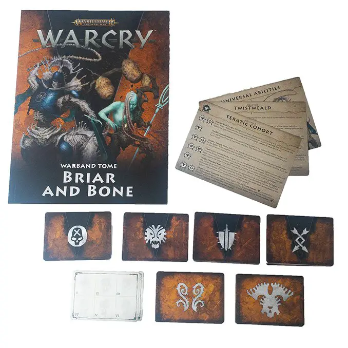 Warhammer Warcry Briar and Bone Contents