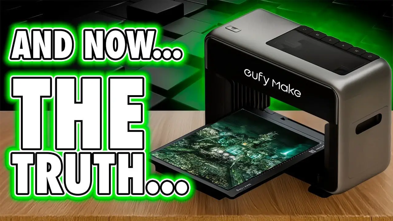 video thumbnail for 'EufyMake E1 Review 2.5D Resin Printer - TIME for a REAL REVIEW'