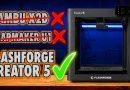 video thumbnail for 'FEATURES Vs Ecosystem - Flashforge Creator 5'