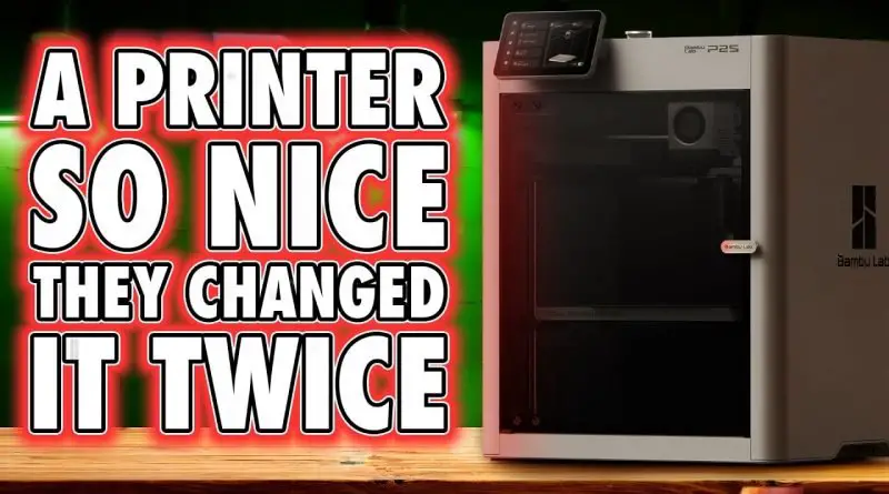 video thumbnail for 'FINALLY! The Complete Bambu P2S Review'