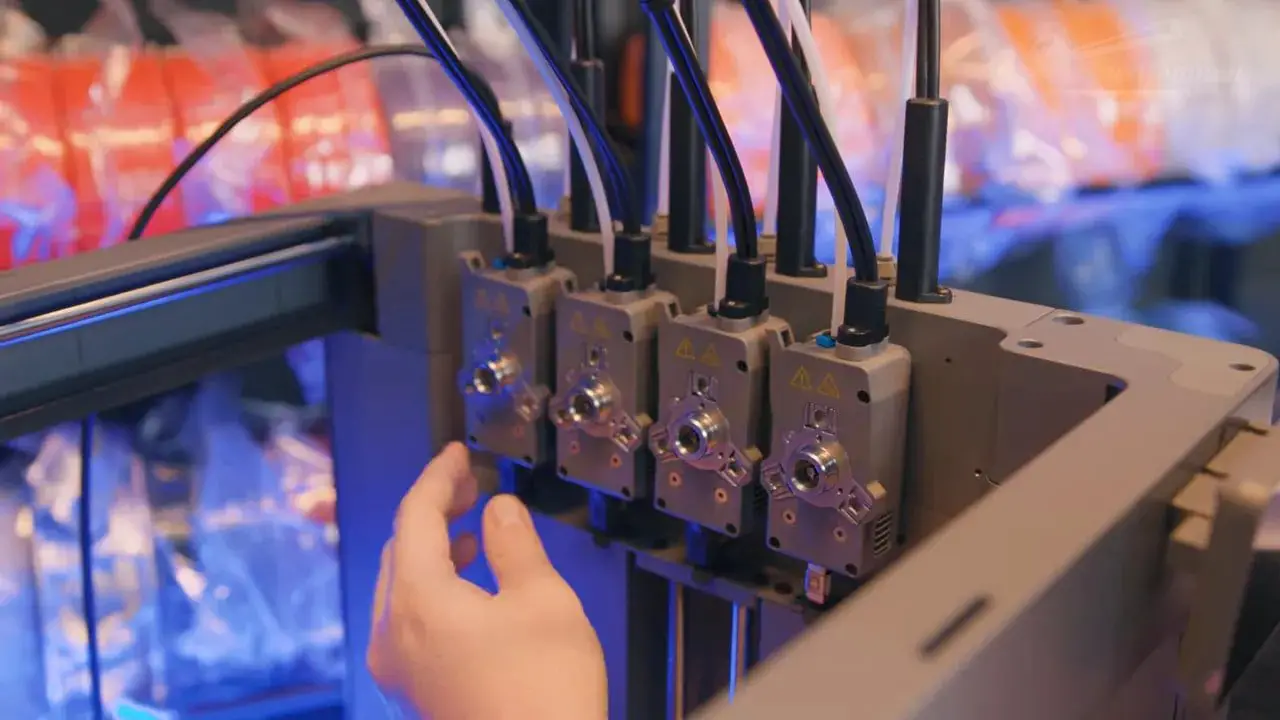 Hand adjusting the FlashForge Creator 5 toolchanger toolheads and wiring