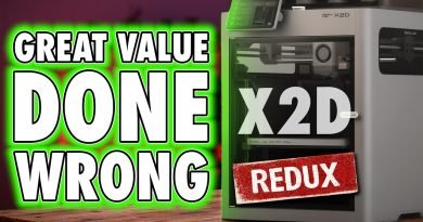 video thumbnail for 'JUST NOT BAMBU - Bambu X2D Review'