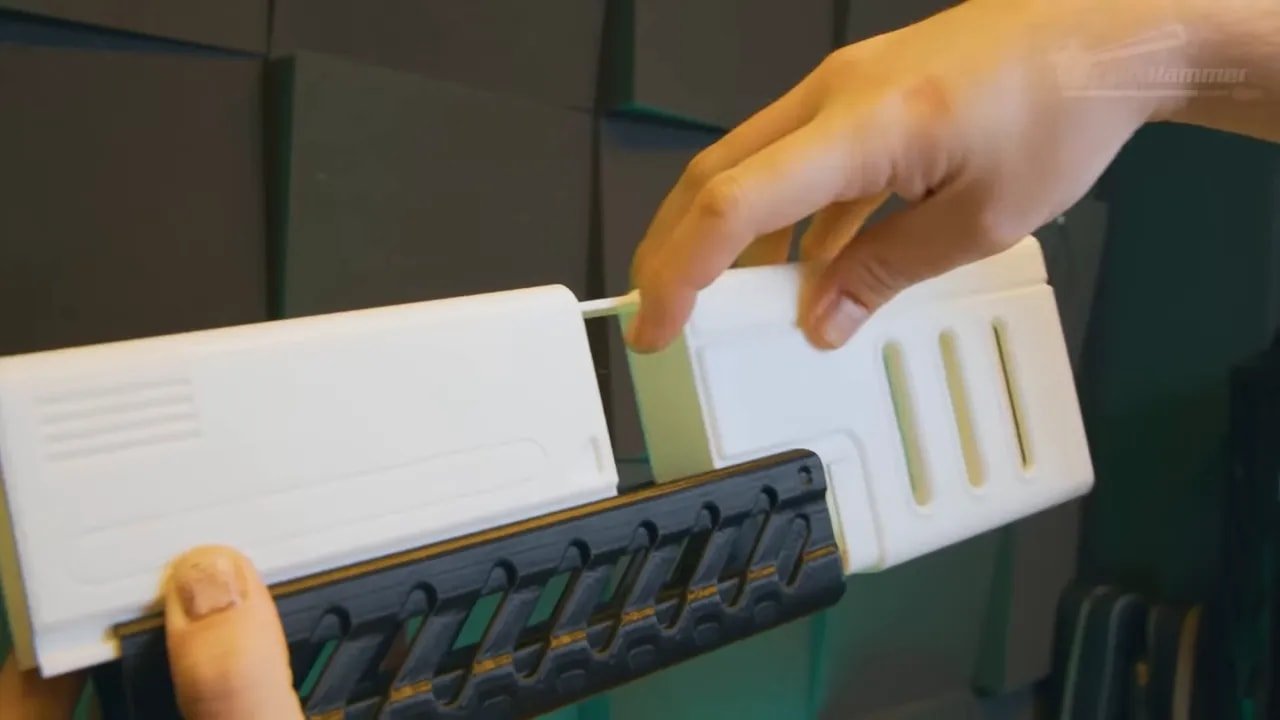 Installing an enclosure panel on the Prusa Core One during setup