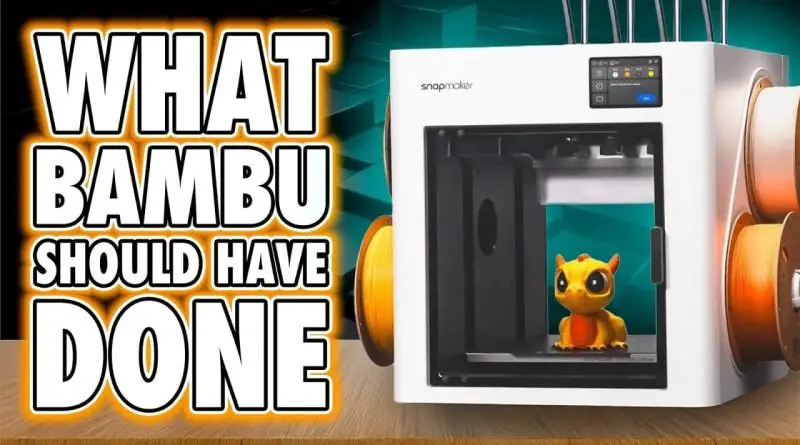 video thumbnail for 'SnapMaker GENUINELY Changed the Game! Snapmaker U1 Review'