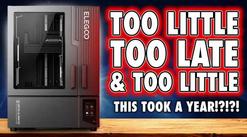 video thumbnail for 'THIS TOOK A YEAR!?!?! - Elegoo Jupiter 2 Review'