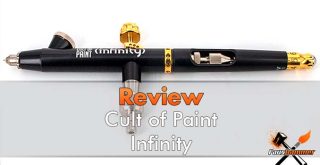 H&S Cult of Paint Infinity Airbrush Review for Miniature Painters - Featured