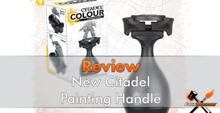 Recensione del nuovo manico per pittura Citadel - In primo piano