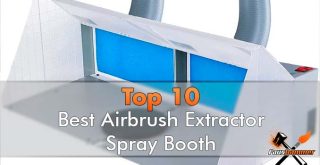 Basic tragbare Airbrush-Spritzkabine - Featured