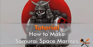 Cómo construir Marines Espaciales Samuráis - Destacado