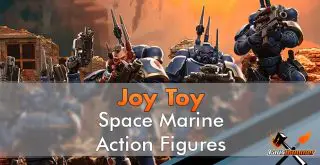 Joy Toy 4 pollici Warhammer Space Marine Action Figures - In primo piano 2