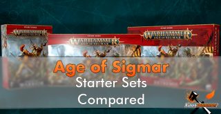 Warhammer Age of Sigmar 3e édition - Dominion - Comparaison des ensembles de démarrage - En vedette