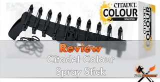 Revisión de la barra de aerosol de color Citadel - Destacada