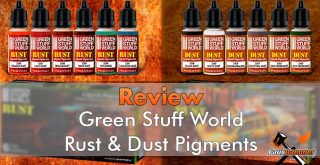 Green Stuff World - Pigmenti di ruggine e polvere - In primo piano
