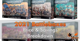 Warhammer 40.000 2021 Battleforce-Boxen – Preis- und Ersparnisaufschlüsselung – Featured