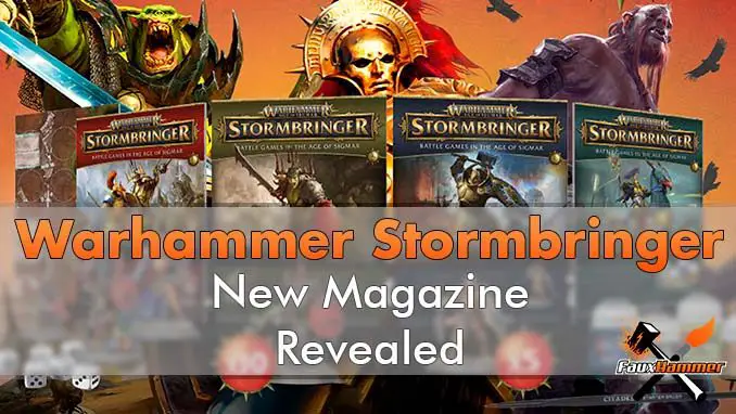 Revista Warhammer Stormbringer - Revelada