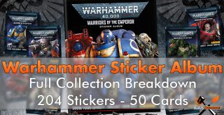 Warriors of the Emperor - Warhammer 40k Panini Stickers - Featured