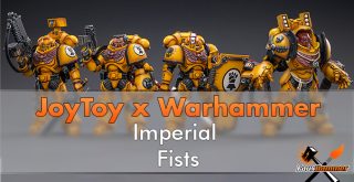 JoyToy X Warhammer - Magli imperiali - In primo piano