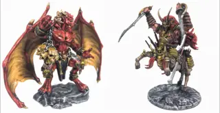 Valkyrx Days of the Valkyrx Review Minis peintes
