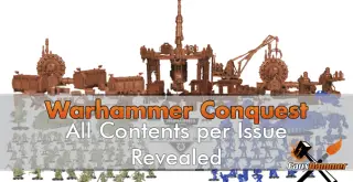 Warhammer Conquest Magazine Contents per Issue