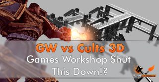 Games Workshop Vs Cults 3D - Modèles supprimés
