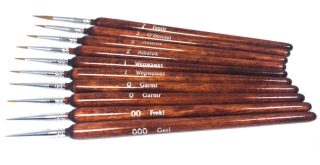 Chronicle Cards Brushes Wolf Bristle All 3