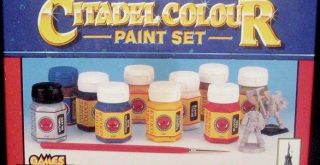 Classic Games Workshop Citadel Colour Paint Set