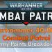 Warhammer 40,000 Combat Patrol Army Points Breakdown