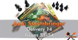 Warhammer Age of Sigmar Stormbringer Delivery 14 Issues 51-54 Banner