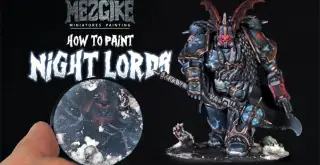 How to Paint Night Lords Chaos Space Marine