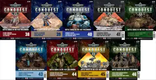 Warhammer Conquest Ausgabe 38 - 46 Titelinhalt