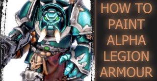 How to Paint Alpha Legion Tutorial Featured