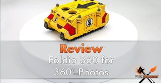 Recensione Foldio 360 - In primo piano