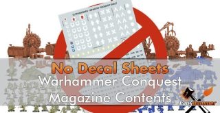 Nessuna decalcomania nella conquista di Warhammer